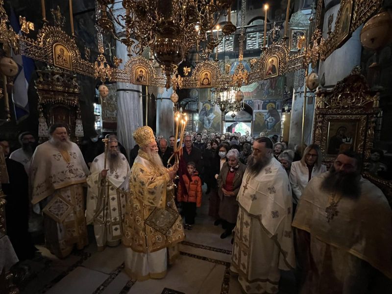 Η Κυριακή του Θωμά στην Ι.Μ. Παναγίας Εικοσιφοίνισσας